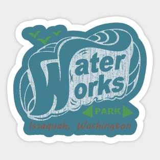 Water Works Park Washington Sticker